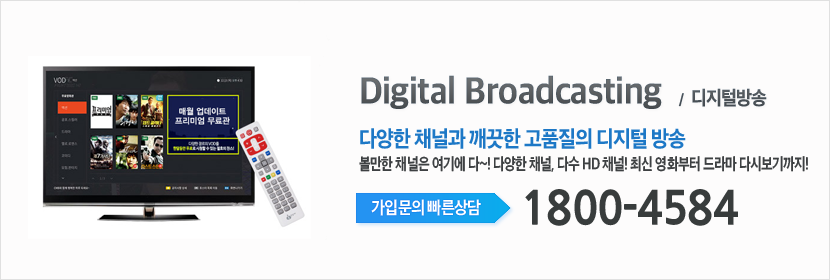 대전방송 채널편성표 메인이미지